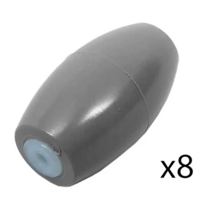 AndyMark DuraOmni 롤러, 4", 8피스 세트