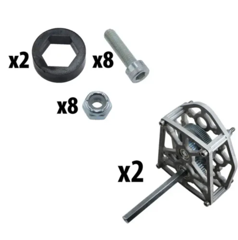 AndyMark AM14U 4인치 휠 EVO Slim 업그레이드 버전