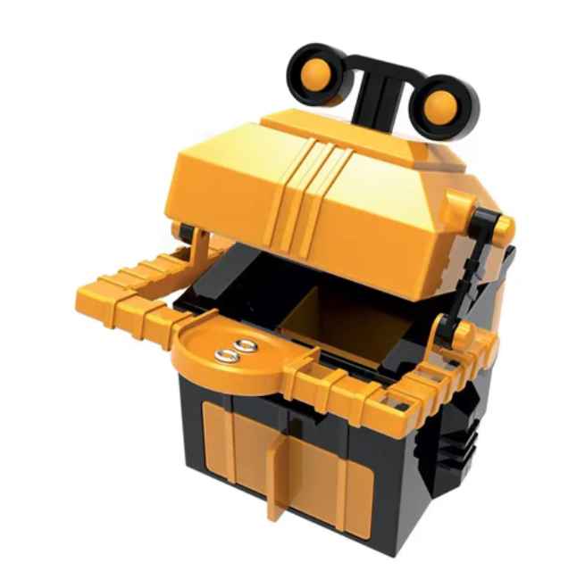 4M KidzRobotix 저금통 로봇 키트(프랑스어)
