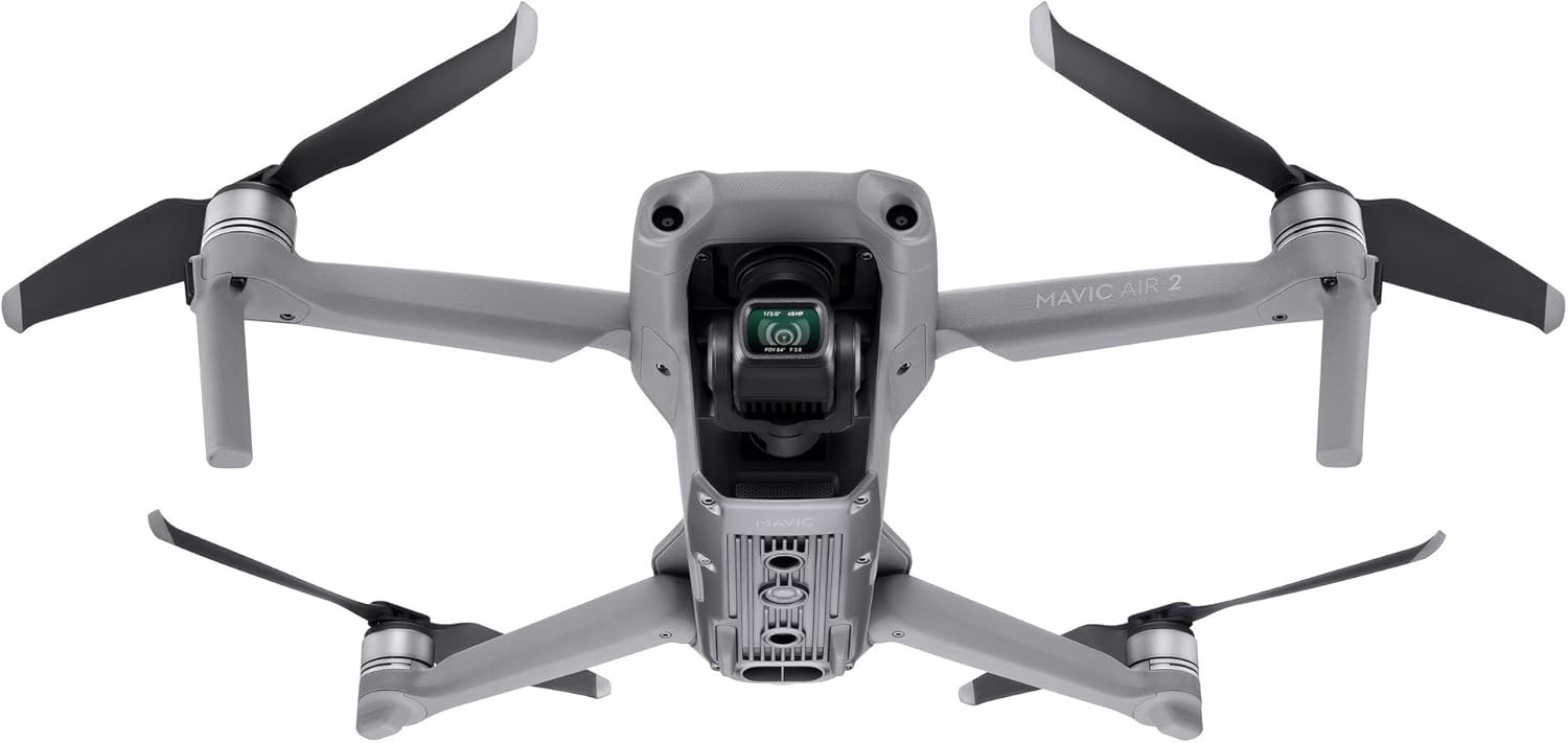 DJI Mavic Air 2 Fly More 콤보 with DJI Smart Controller - 드론 쿼드콥터 UAV with 48MP 카메라 4K 비디오 1/2" CMOS 센서 3축 짐벌 컬러