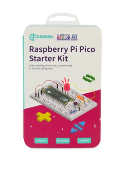 ElecFreaks Raspberry Pi Pico 스타터 키트(Raspberry Pi Pico W 보드 포함)