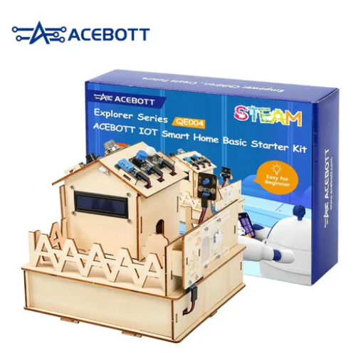 Arduino/ACECode(스크래치)와 호환되는 ACEBOTT ESP32 스마트 홈 IoT 기본 스타터 키트