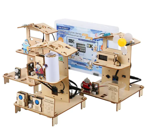 ACEBOTT 3-in-1 STEM ESP32 스마트 홈 키트는 Arduino와 호환됩니다.