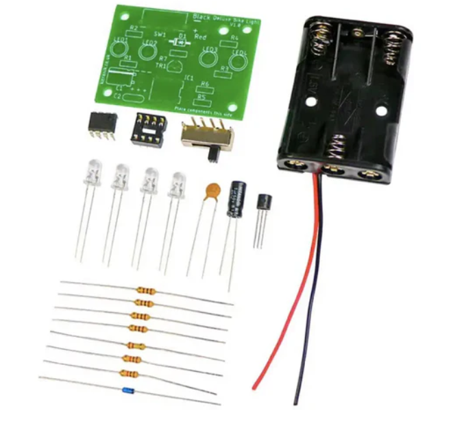 Kitronik Deluxe 자전거 후미등 학습 키트