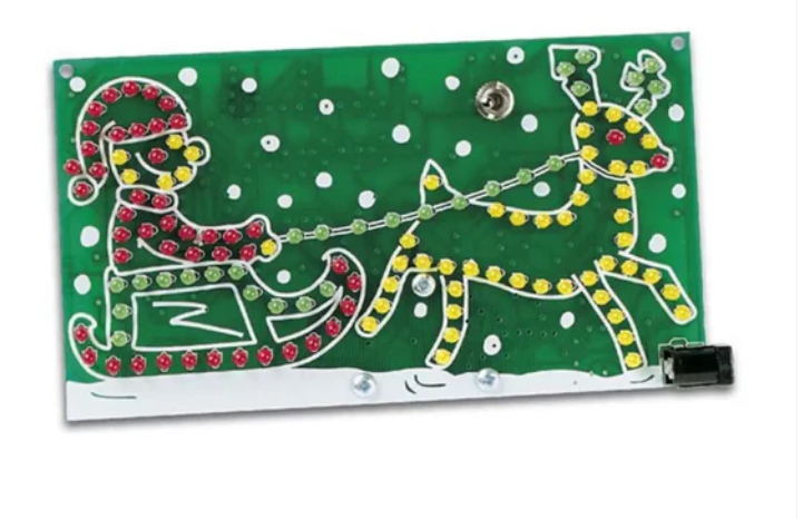 순록과 산타 납땜 키트