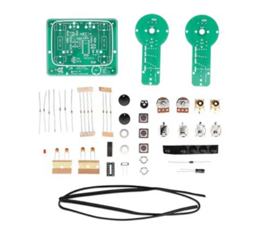 클래식 TV 테니스 게임 납땜 키트(시뮬레이션 배트 포함)