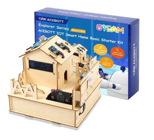 micro:bit가 포함된 ACEBOTT 스마트 홈 IoT 스타터 키트