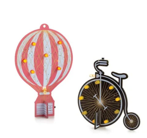 Whadda Retro Balloon 및 Bicycle 용접 키트