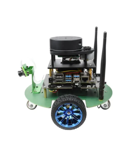 JetBot Pro ROS AI 키트 듀얼 컨트롤러, Jetson Nano 개발 키트 + TF 카드 및 카드 리더