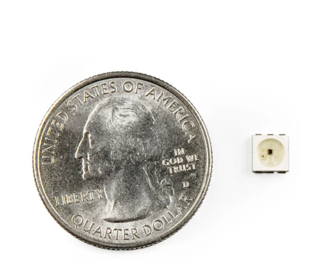 Sparkfun APA102C-5050 SMD 주소 지정 가능 RGB LED(다이싱 테이프)