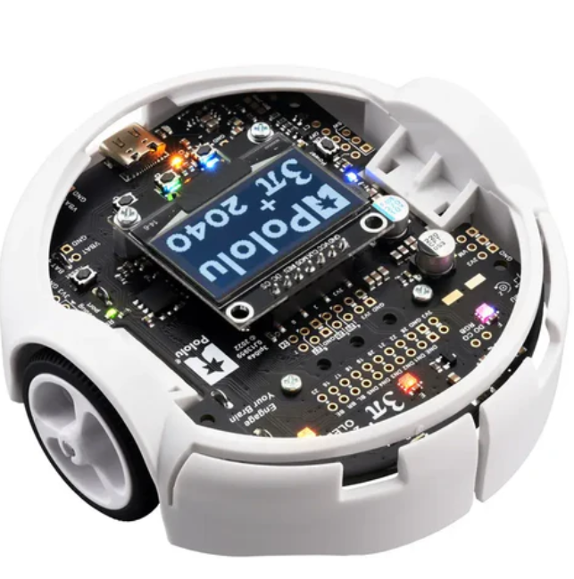 Poollu3pi+2040용 로봇 키트, 75:1LP 모터(거북이 버전 키트)