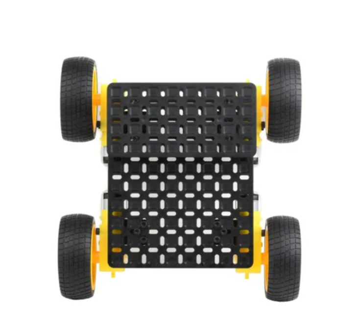 Waveshare WAVE ROVER 유연하고 확장 가능한 4WD 모바일 로봇 섀시, 풀 메탈 바디, ESP32 모듈(미국)