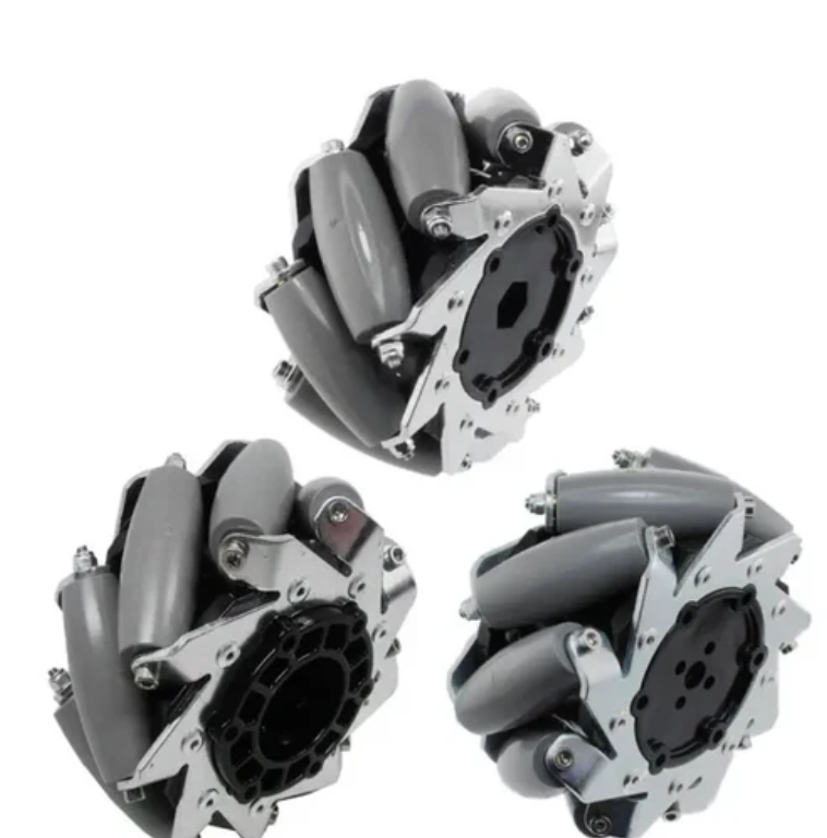 AndyMark 4" HD 메카넘 휠 3/8" 육각형, 왼쪽