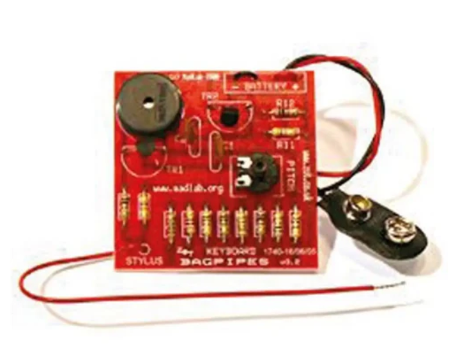 Velleman Bagpipe 전자 오디오 발진기 납땜 키트