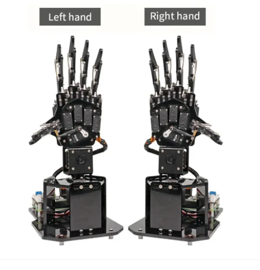 Hiwonder uHandPi Raspberry Pi 로봇 손 AI 비주얼 Python 프로그래밍(오른손에 Raspberry Pi 5 4GB)