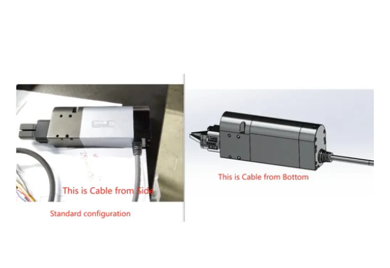 DH-Robotics 전동 로터리 그리퍼 RGIC-35-12-OS 케이블 (하단)